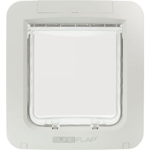 Sure Petcare SureFlap Microchip Pet Door SUR101 + 2 RFID Tags White