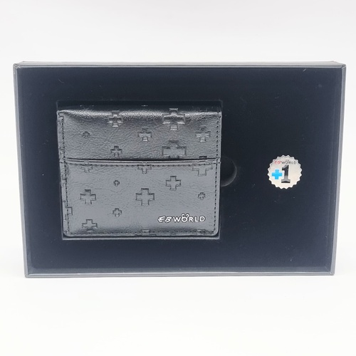 EB Games Zing Pop Collectable Badge World Plus Pin and Wallet Box Set