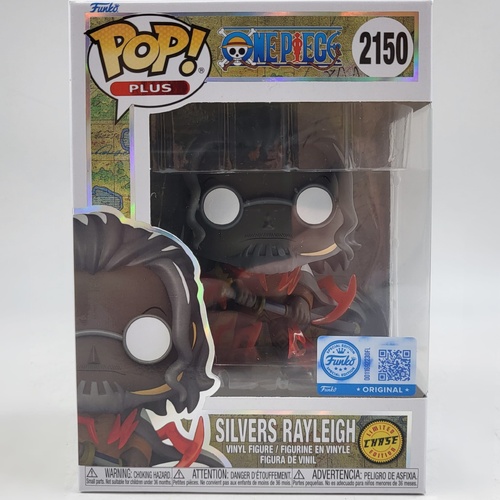 Funko Pop! Animation One Piece Silvers Rayleigh #2150 Chase Vinyl Figure