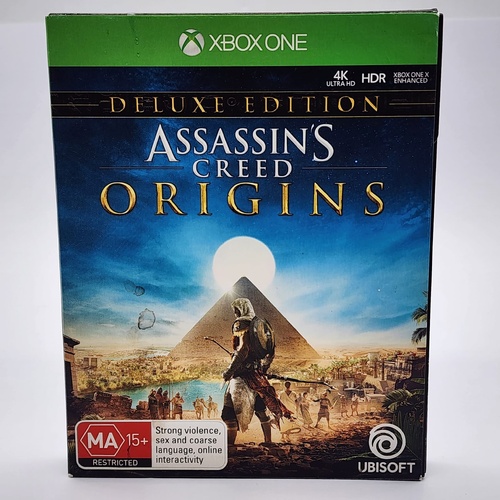 Assassin's Creed Origins Deluxe Edition Xbox One Game Ubisoft