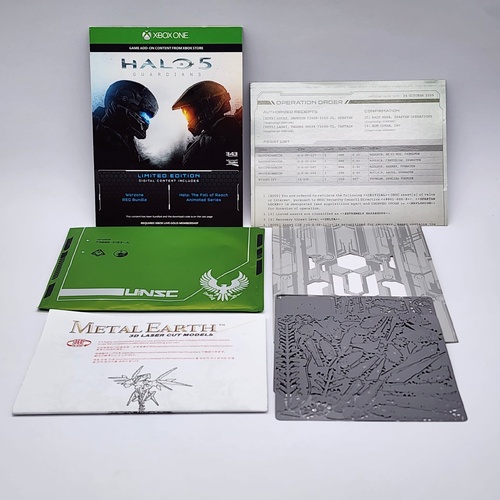 Halo 5 Guardians Limited Edition Xbox One SteelBook Edition with Physical Disc
