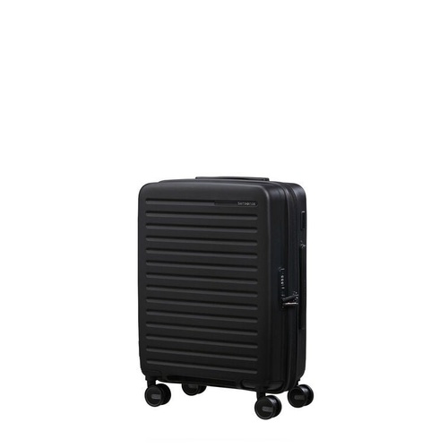 Samsonite Restackd Spinner 55cm EXP Carry-On Suitcase Black