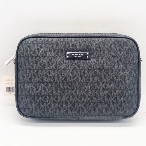 Michael Kors Jet Set Large East West Black Crossbody Bag 32S7SJSC7B
