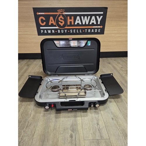 Coleman EvenTemp 3 Burner Elements Camping Gas Stove with Regulator