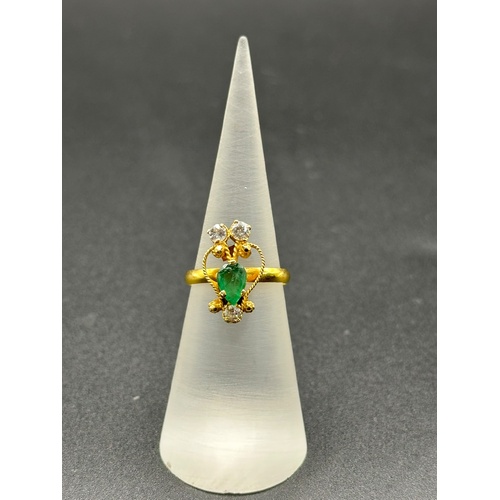 Ladies 22ct Yellow Gold Ring