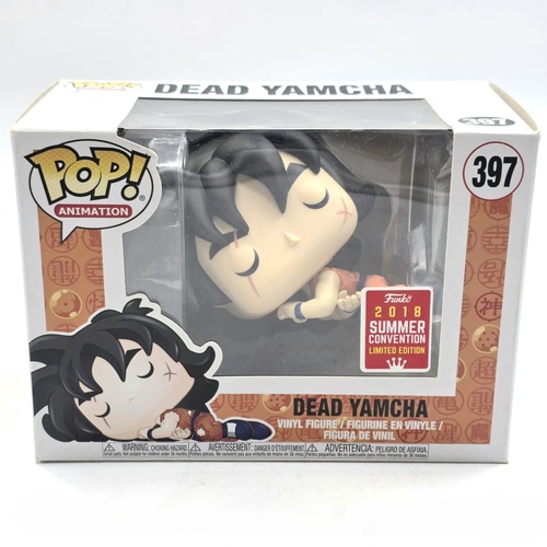 Funko Pop! Animation Dragon Ball Z Dead Yamcha 397 2018 Summer Convention 