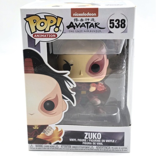 Funko Pop! Avatar The Last Airbender Zuko #538 Vinyl Figure
