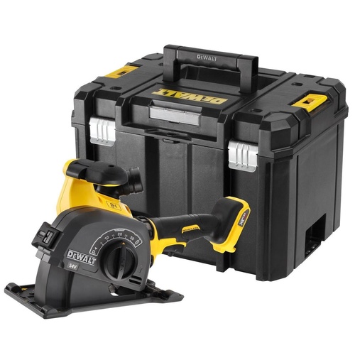 DeWALT DCG200NT 54V XR FlexVolt 125mm Wall Chaser Saw with TSTAK Hard Case