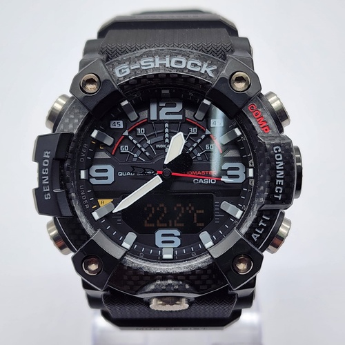 Casio G-Shock GG-B100 Carbon Mudmaster Mens Tough Outdoor Watch 200m WR