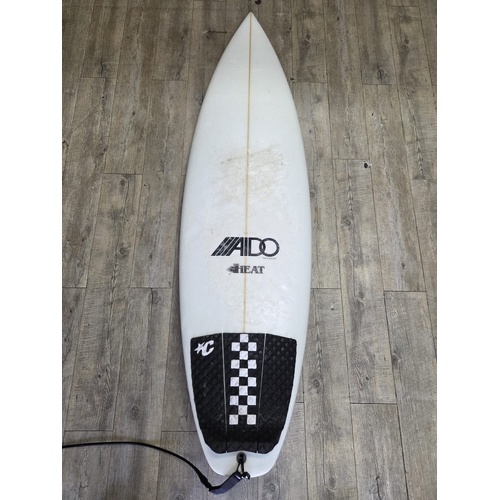 Aido Surfboards The Heat 5'10" Shortboard 28.5L FCS II 3 Fin Surf Board