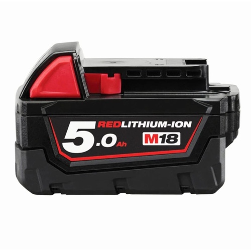 Milwaukee M18 18V RedLithium-Ion 5.0Ah Extended Capacity Battery Pack M18B5