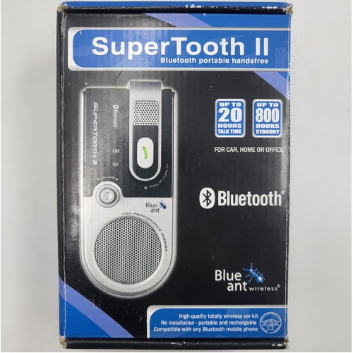 BlueAnt Supertooth II Bluetooth Portable Handsfree Car Speakerphone Wireless Kit