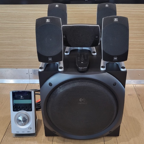 Logitech Z-5500 5.1 THX Digital Surround Sound System Original Box