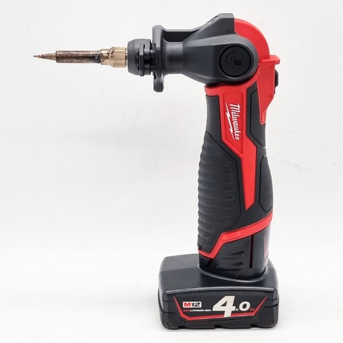 Milwaukee M12 SI 12V Li-Ion Cordless Soldering Iron with 4.0Ah Battery