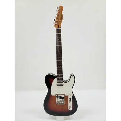 Squier Classic Vibe 60s Custom Telecaster Electric Guitar 3TS Gig Bag
