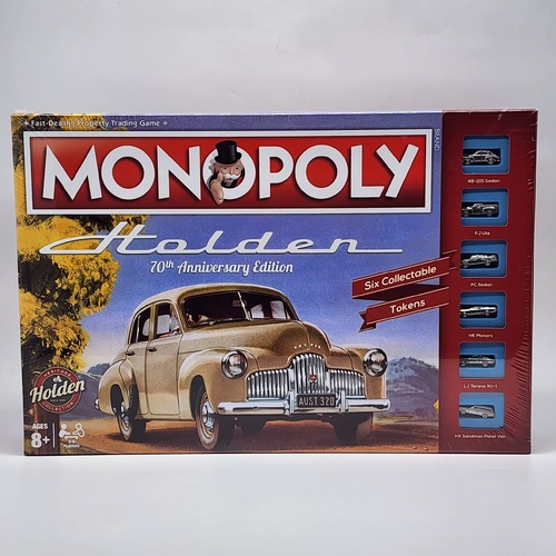 Monopoly Holden 70th Anniversary Edition Board Game Holden Heritage