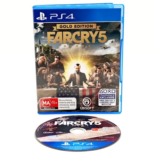 Far Cry 5 Gold Edition PS4 PlayStation 4 Game Ubisoft