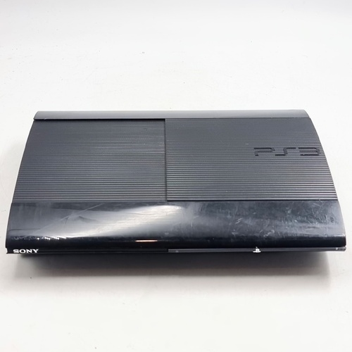 Sony PlayStation 3 PS3 Super Slim 12GB Console Black CECH-4002A PAL 