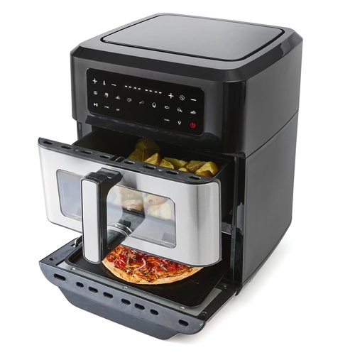ANKO 2-in-1 Air Fryer & Oven 5L Air Fryer 4.5L Oven 2200W Digital Touch