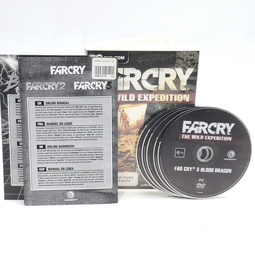 Far Cry The Wild Expedition Collection PC DVD-ROM 4 Games Complete w/ Activation Keys