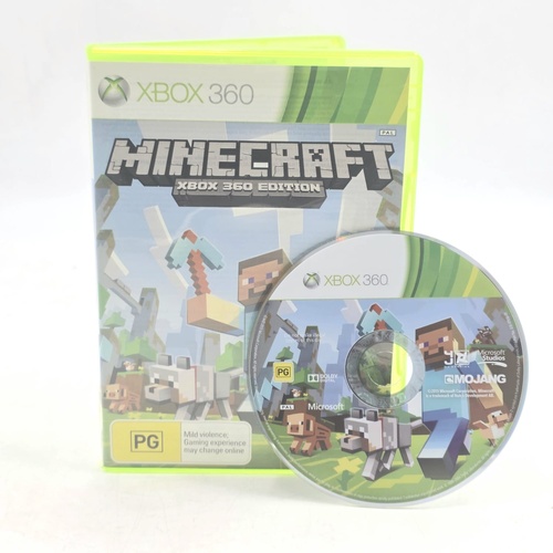 Minecraft Xbox 360 Edition Game 