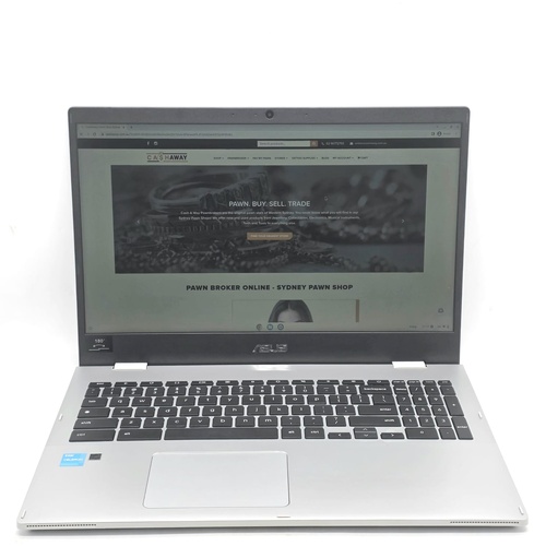 ASUS CX1500CK Chromebook Intel Celeron N5100 8GB 64GB eMMC Silver Laptop