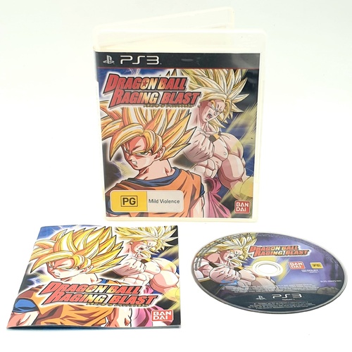 Dragon Ball Raging Blast PS3 PlayStation 3 Game Fighting Namco Bandai