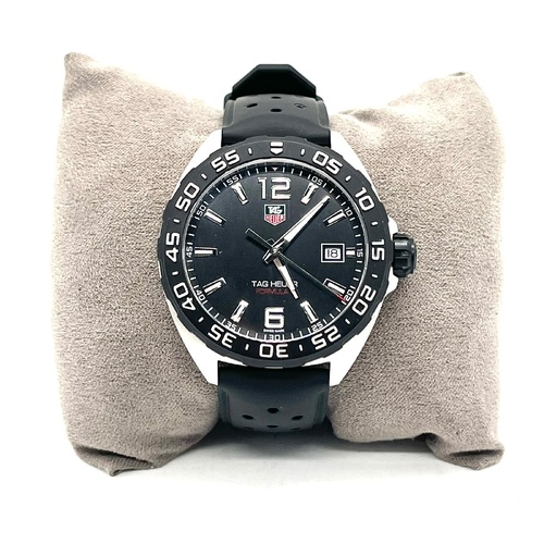 TAG Heuer Formula 1 WAZ1110 Mens Swiss Quartz Black Watch 41mm