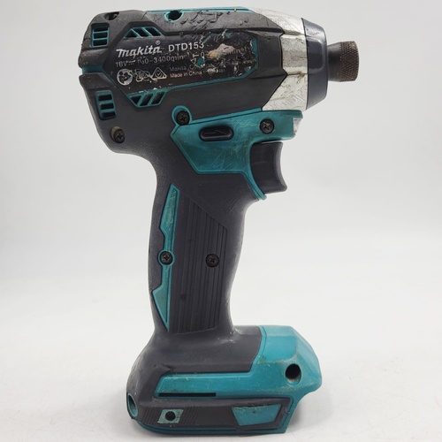 Makita DTD153 18V LXT Brushless Cordless Impact Driver Skin Only 1/4" Hex Tool Only