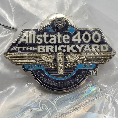 2009 Allstate 400 at the Brickyard July 26 Centennial Era Badge Pin NASCAR