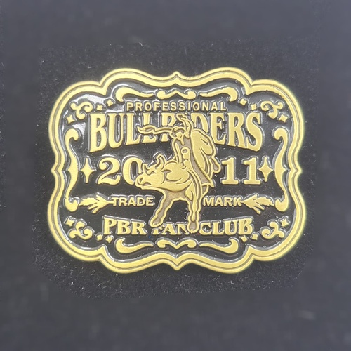 Professional Bull Riders 2011 Fan Club Pin PBR Trade Mark Lapel Hat 