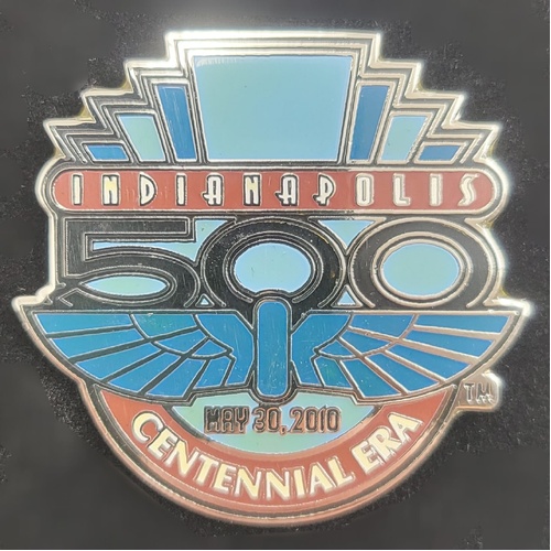 Indianapolis 500 May 30 2010 Centennial Era Badge Pin Collectible