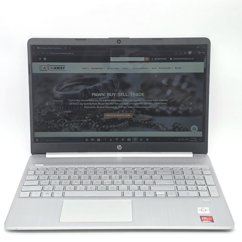 HP 15S 15s-eq1048AU 15.6in Laptop AMD Athlon 8GB 256GB SSD Win 10 Pro