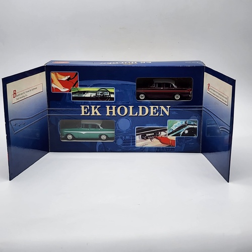 TRAX TRS21 Holden EK 40th Anniversary Set 1:43 Diecast Green Burgundy