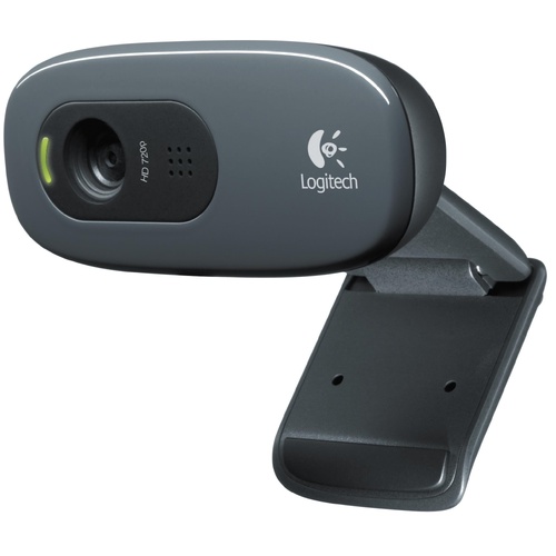 Logitech C270 HD Webcam Black 720p 30 fps Widescreen Video Calling
