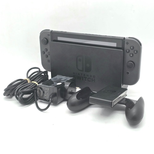 Nintendo Switch HAC-001(-01) 288GB Grey Console Dock Joy-Con with 256GB MicroSD