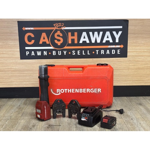 Rothenberger ROMAX 3000 18V Press Tool B Press Jaws 15 and 20mm Kit