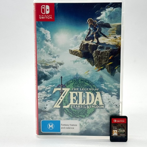 The Legend of Zelda Tears of the Kingdom Nintendo Switch Game