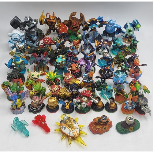 Huge Bulk Lot 50+ Assorted Skylanders Figures Vehicles Traps Mixed Activision