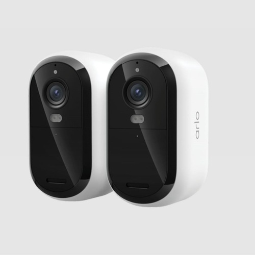 Arlo Essential 2K 3rd Gen Outdoor Security Camera 2 Camera Pack VMC3280-100AUS
