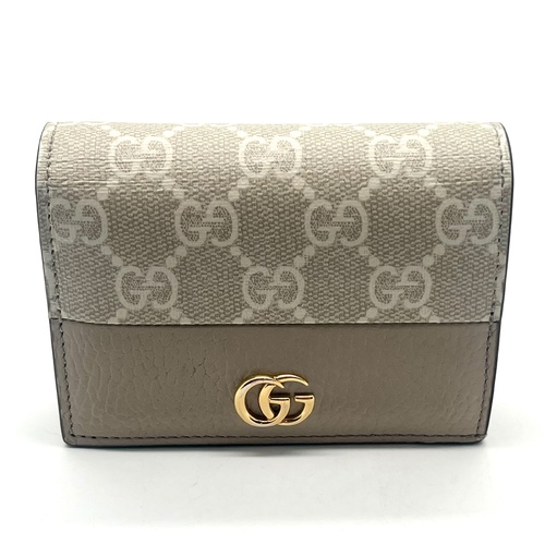 Gucci GG Marmont Bi Colour Small Wallet Card Case 658610 + COA