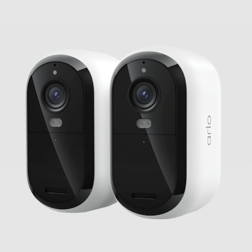 Arlo Essential 2K 3rd Gen Outdoor Security Camera 2 Camera Pack VMC3280-100AUS