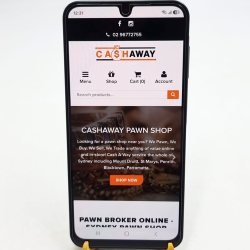 Samsung Galaxy A17 5G SM-A176B 128GB Black Unlocked Smartphone 