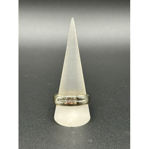 Men’s 10ct Yellow Gold Diamond Band Ring