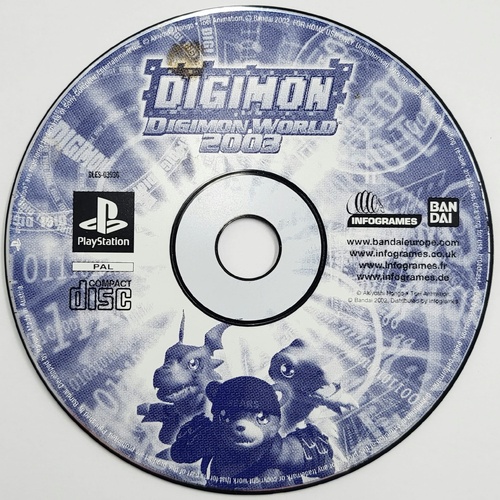 Digimon World 2003 PS1 PAL Sony PlayStation 1 Game Disc Only