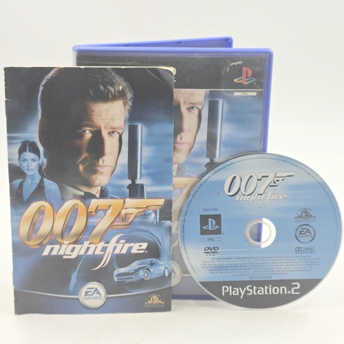 James Bond 007 NightFire PS2 PAL PlayStation 2 Game Complete With Manual