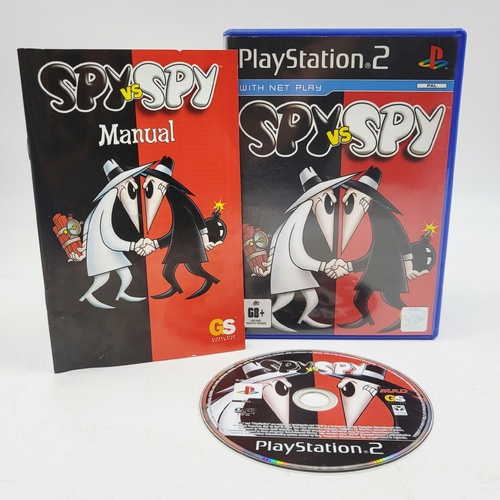 Spy vs Spy PS2 PlayStation 2 PAL Complete with Manual