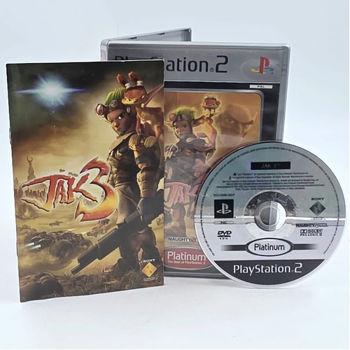 Jak 3 Platinum Sony PlayStation 2 PS2 PAL Game Complete With Manual