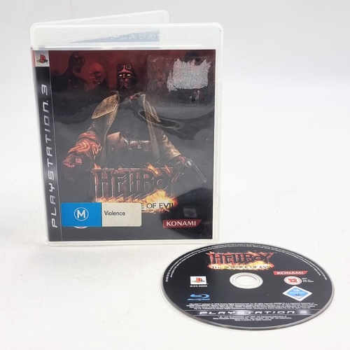 Hellboy The Science of Evil PS3 PAL 2008 Konami 