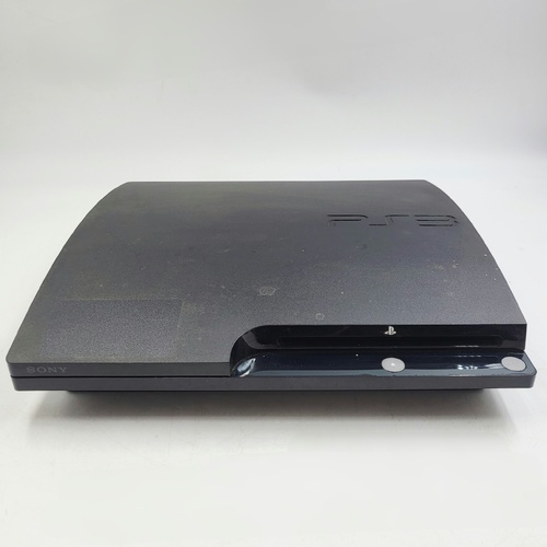 Sony PS3 PlayStation 3 Slim 120GB Black Console CECH-2002A Low Firmware 4.78
